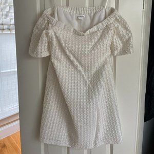 Club Monaco ‘Nearta’ Off Shoulder Textured Dress - Size 4